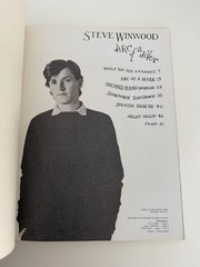 1980 STEVE WINWOOD ARC OF A DIVER Songbook~Warner Bros.~Island Music~56 Pages~EC