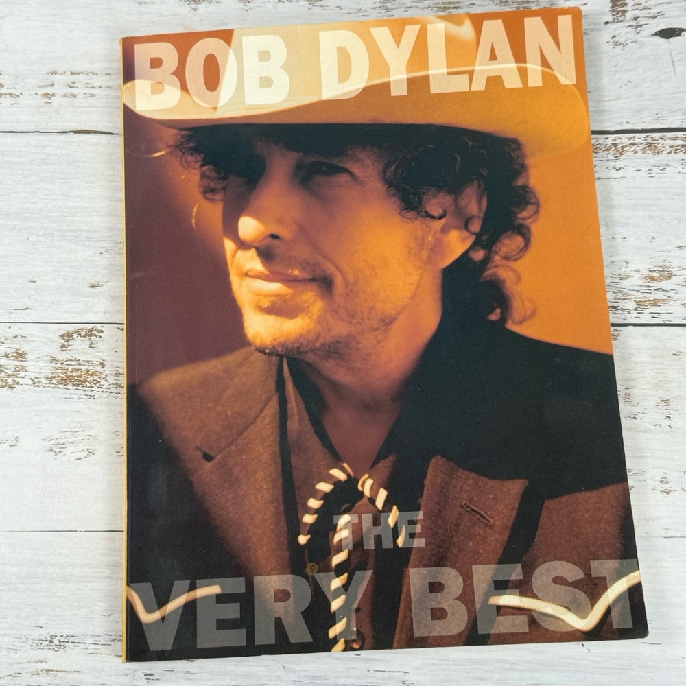 Bob Dylan The Very Best Piano Vocal Guitar Sheet Music Book 1993 PB Book