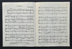 Sayonara Irving Berlin Sheet Music Piano Vocal Guitar Vintage 1957 USA SELLER