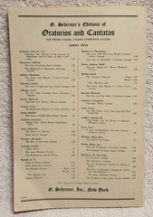 The Seven Last Words of Christ A Sacred Cantata by Theodore Dubois Schirmer 1926