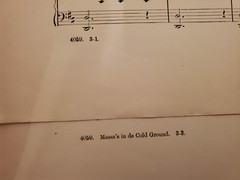Vintage Sheet Music ~ Stephen C Foster: Old Kentucky Home & Massa&rsquo;s Cold Ground
