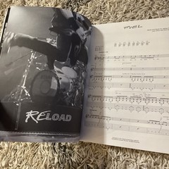 Metallica Reload Guitar/Vocal Tablature Songbook Cherry Lane Music Out of Print
