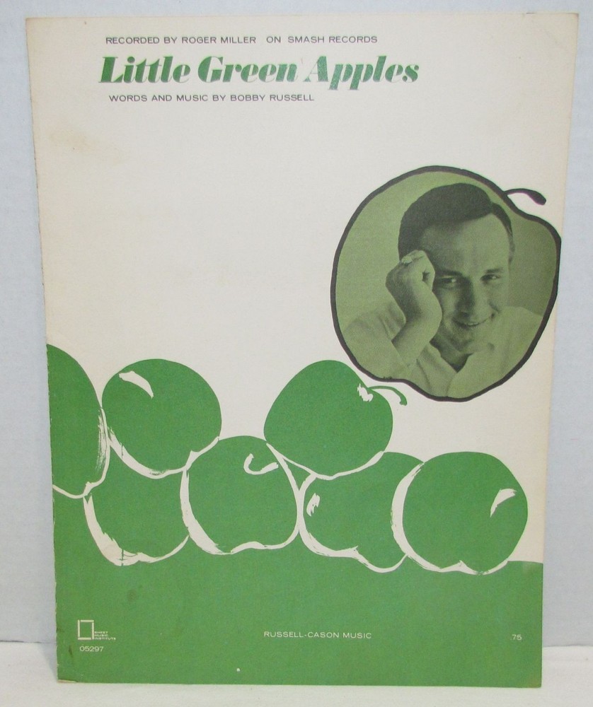 Little Green Apples Sheet Music , Roger Miller, O.C. Smith, 1968