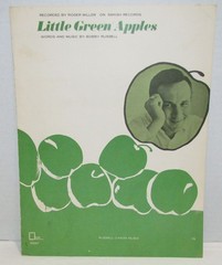 Little Green Apples Sheet Music , Roger Miller, O.C. Smith, 1968