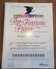 The Patriotic Piano Music Book Arr By Calvin Taylor 1987 Songs Ron Harris USA