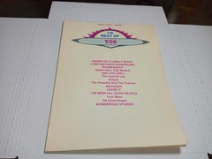 Songbook The Best of YES Piano Voice Guitar Sheet Music 1984
