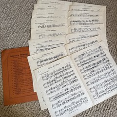 Antique 1918 Photoplay Motion Picture Sheet Music Silent Film Piano Violin lot
