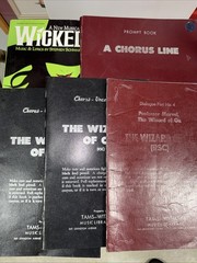 Vtg Musical Play SongBook Lot Of 5 Tams Witmark Music Books