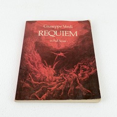 Giuseppe Verdi Requiem Full Score Dover 1978 Paperback 9×12 Complete
