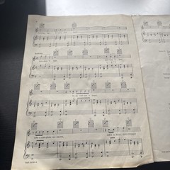 Vintage Bob Dylan Sheet Music Circa 1965 “Like a Rolling Stone” Witmark & Sons