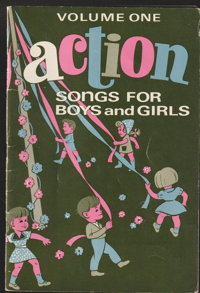 1944 ACTION SONGS for BOYS and GIRLS Gospel Songs & Choruses by Alfred B. Smith