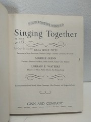 Our Singing World Lot 2 School Children&rsquo;s Sheet Music Song Book 1930