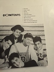 New Kids On The Block NKOTB Hanging Tough 1989 Songbook 56 pages