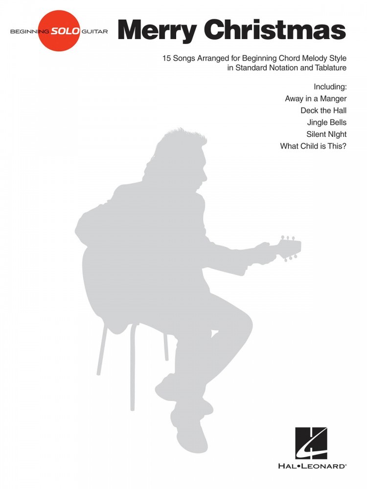 Merry Christmas Sheet Music Beginning Solo Guitar Book NEW 000119910