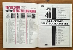 Bb Trumpet Clarinet Best 40 All-Time Hit Paraders Sheet Music Hansen M209 1968