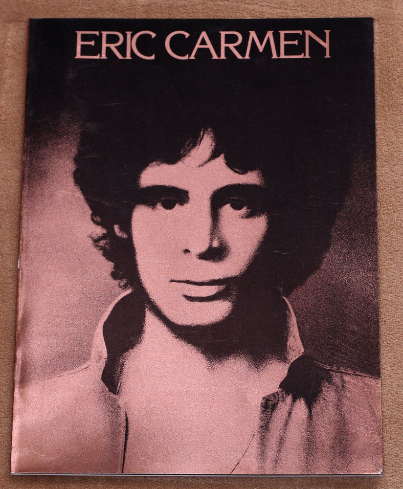 Eric Carmen – 1976 sheet music song book songbook – All By Myself – Raspberries