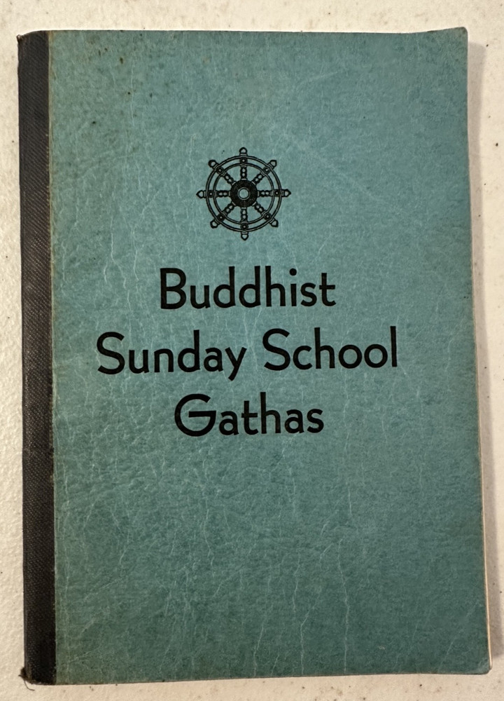 Buddhist Sunday School Gathas song book hymn hymnal Japanese English 1965 temple