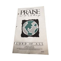 Vintage Praise And Worship Songbook LORD OF ALL 1988 Integrity Music Inc