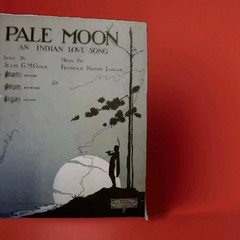 Pale Moon An Indian Love Song 1941 Piano Vocal Sheet Music solo duet Concert