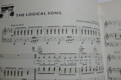 SUPERTRAMP Songbook PARIS Sheet Music 16 Songs 1980 LOGICAL Long Way Home CRIME