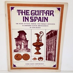 Vintage 1969 The Guitar In Spain Sheet Music Songbook 10+ Songs