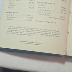 Lillenas Nazarene Hymnal Collection Song Book Piano Choir Religious Devotional