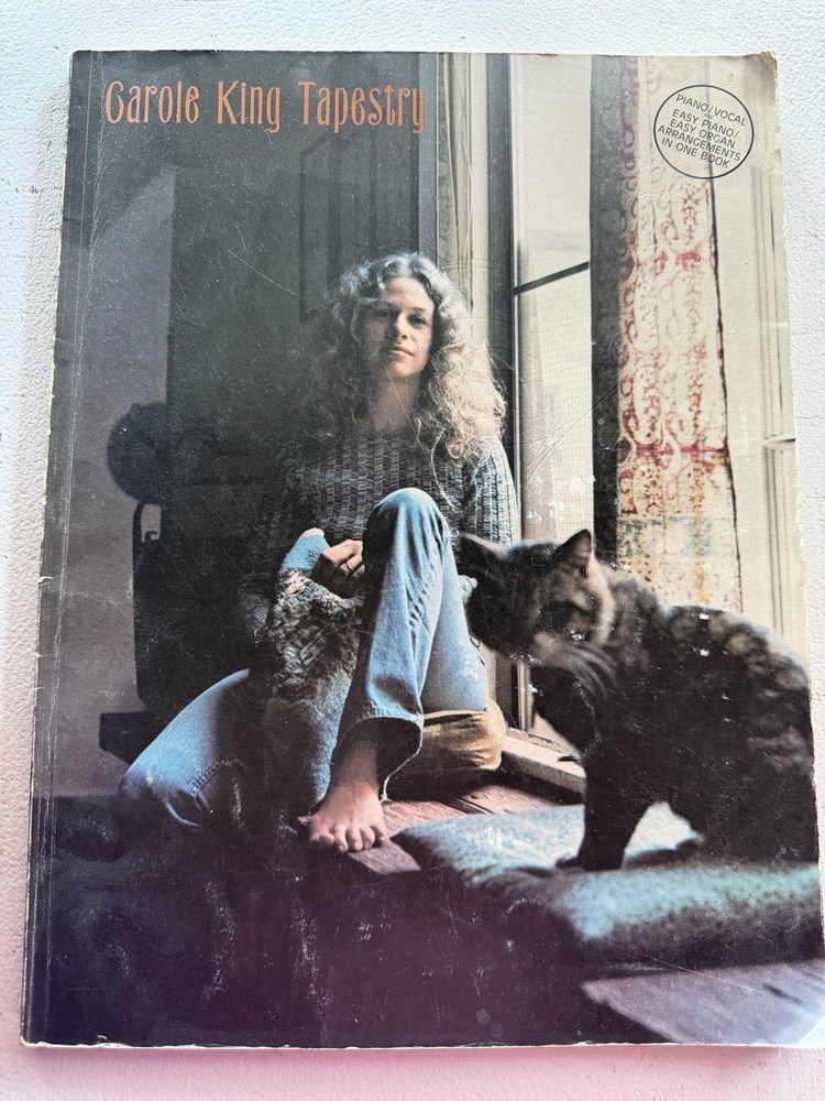 Carole King Tapestry Piano Vocal Sheet Music 1971 Songbook