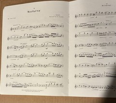 Concert and Contest Collection for Clarinet/Piano, by Voxman Clarinet part only