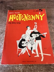 Hootenanny Folk Sing Along Songbook World&rsquo;s Favorite No. 30 Music 1964 Vintage