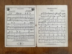 Charmaine ukelele sheet music~Barbelle~waltz~What Price Glory silent film~WWI