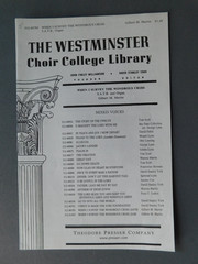 When I Survey The Wondrous Cross – 1970 sheet music – SATB Vocal & Organ – Marti