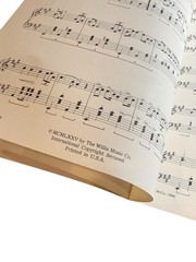 Vtg 1975 John Thompson Keyboard Opera Piano Solos Sheet Music Book