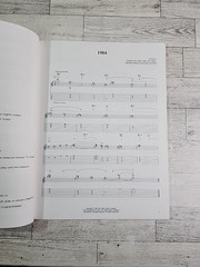 Vintage Van Halen 1984 Guitar Tab Song Sheet Music Book Cherry Lane Guitar