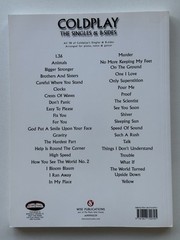 Coldplay The Singles & B-Sides Piano Voice Guitar Sheet Music Songbook
