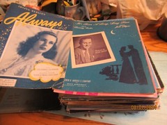 Huge lot of vintage sheet/piano/guitar music 1920&rsquo;s to 1990&rsquo;s Read Description