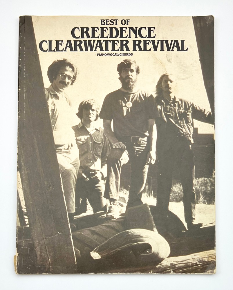 Best of Creedence Clearwater Revival Piano Vocal Guitar Chords Tab Note Songbook