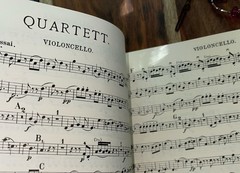 Sheet Music Mozart Quartette 1 No 16 Edition Peters Violoncello Cello Score Beck