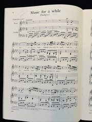 Purcell 40 Songs Vol 1 Low Voice & Piano Sheet Music Sergius Kagen IMC