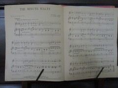 Dick James The Minute Waltz Vintage Sheet Music Publishing by Laurence Wright