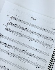 David Tolk Piano Violin Viola Cello and Flute on Select Pieces Sheet Music Book