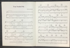 Vtg Sheet Music, You Needed Me Anne Murray 1978 – ships free