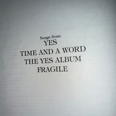 YES Complete Deluxe Edition Songbook Warner Bros. Publications PB 1975 VG