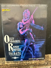 Ozzy Osbourne Randy Rhoads Tribute Sheet Music Guitar Tablature Book 002507904