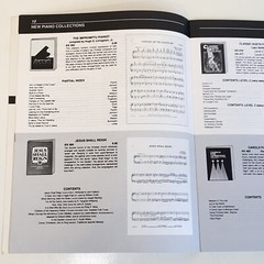 Vintage 1991-92 Sacred Keyboard Catalog for Organ and Piano Sheet Music