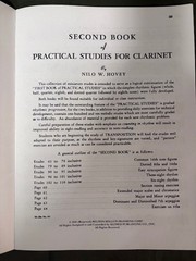 VINTAGE CLARINET MUSIC BOOKS