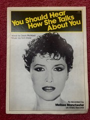 You Should Hear How She Talks About You Manchester Sheet Music 1981 P/V/G