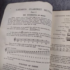 Lazarus Method for Clarinet (Boehm and Ordinary Systems) Simeon Bellison