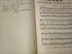 Singing Youth Music Book 1937 C.C. Birchard & Company Vtg HC