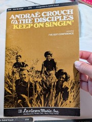 Andre Crouch And The Disciples Lot Of 3 Music Books Sheet Music, Multiple Songs