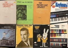 Lot Of 30 Organ Music & Lesson Books – Paperback – 70s 80s 90s – English & Dutch
